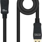 Nanocavo DisplayPort 1.4 maschio a DisplayPort 1.4 maschio 3 m - Certificato VESA - Colore nero