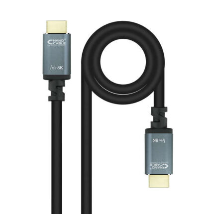 Nanocavo Cavo HDMI 2.1 IRIS 8K maschio a HDMI 2.1 IRIS 8K maschio 1 m - Colore nero