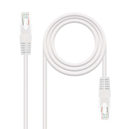 Nanocavo Cavo di rete Patch RJ45 Cat.6 UTP AWG24 1 m - Colore bianco