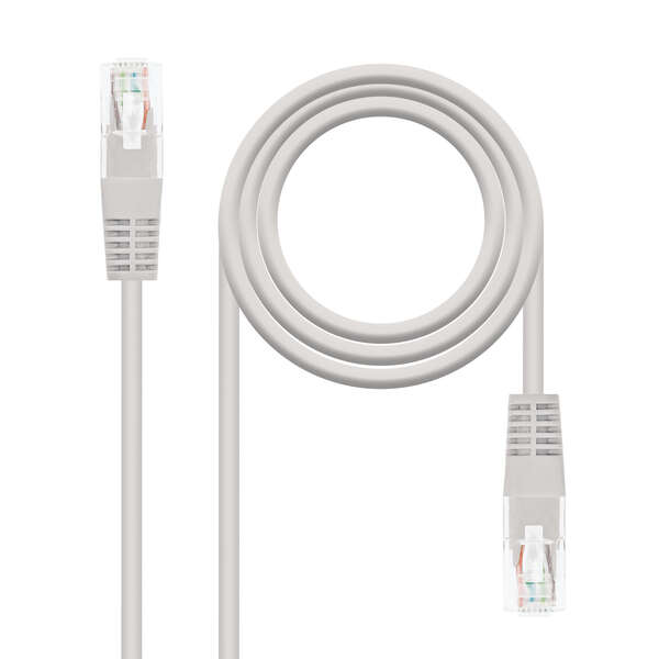 Nanocavo Cavo di rete Patch RJ45 LSZH Cat.6 UTP AWG24 2 m - Colore grigio Nanocavo Cavo di rete Patch RJ45 LSZH Cat.6 UTP AWG24 2 m - Colore grigio