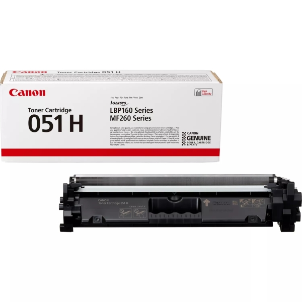 Canon 051H Nero Cartuccia toner originale - 2169C002 Canon 051H Nero Cartuccia toner originale - 2169C002