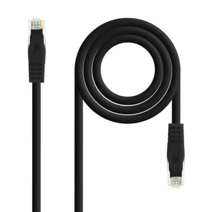 Nanocavo Cavo di rete Patch RJ45 LSZH Cat.6a UTP AWG24 3 m - Colore nero