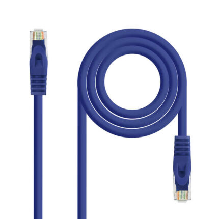 Nanocavo Cavo di rete Patch RJ45 LSZH Cat.6a UTP AWG24 3 m - Colore blu