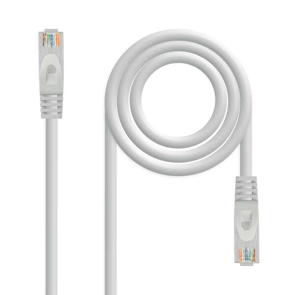 Nanocavo Cavo di rete Patch RJ45 LSZH Cat.6a UTP AWG24 5 m - Colore grigio Nanocavo Cavo di rete Patch RJ45 LSZH Cat.6a UTP AWG24 5 m - Colore grigio