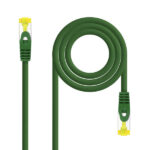 Nanocavo Cavo di rete Patch RJ45 LSZH Cat.6a SFTP AWG26 2 m - Colore verde