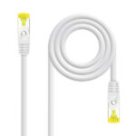 Nanocavo Cavo di rete Patch RJ45 LSZH Cat.6a SFTP AWG26 2 m - Colore bianco