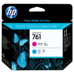 Testina di stampa originale HP 761 - Ciano e Magenta - CH646A