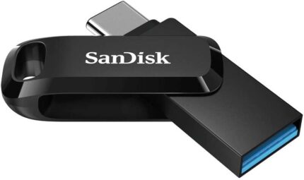 Sandisk Ultra Dual Drive Go Memoria USB-C e USB-A 128 GB - Fino a 150 MB/s in lettura - Colore nero (pendrive)