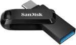 Sandisk Ultra Dual Drive Go Memoria USB-C e USB-A 256 GB - Fino a 150 MB/s in lettura - Colore nero (pendrive)