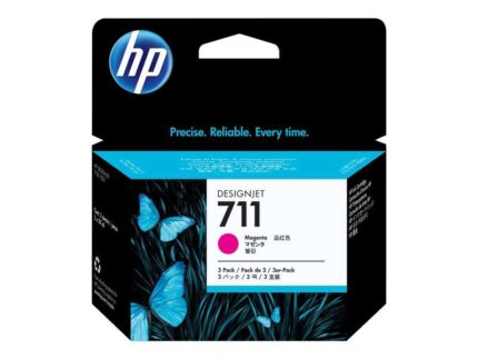 HP 711 Magenta Confezione da 3 cartucce d'inchiostro originali - CZ135A