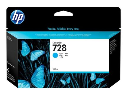 Cartuccia d'inchiostro originale HP 728 Cyan - F9J67A