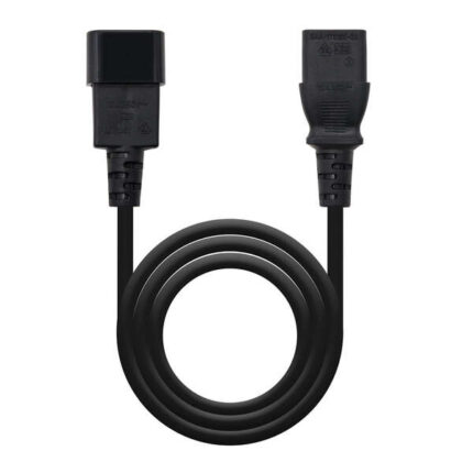 Nanocavo Cavo di alimentazione CPU C13 femmina a C14 maschio 3 m - Colore nero
