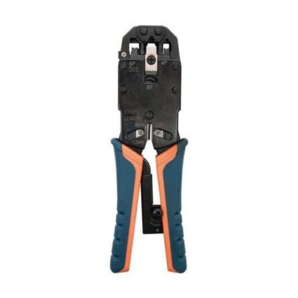 Nanocable Pinza crimpatrice a cricchetto per connettori RJ45