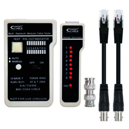 Nanocavo tester per cavo RJ11/RJ12/RJ45