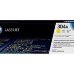 HP CC532A Giallo Cartuccia toner originale - 304A