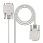 Nanocable Cavo seriale modem DB9 maschio a DB9 femmina 1