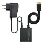 Nanocavo duplicatore HDMI ad alta velocità per 2 dispositivi con alimentazione