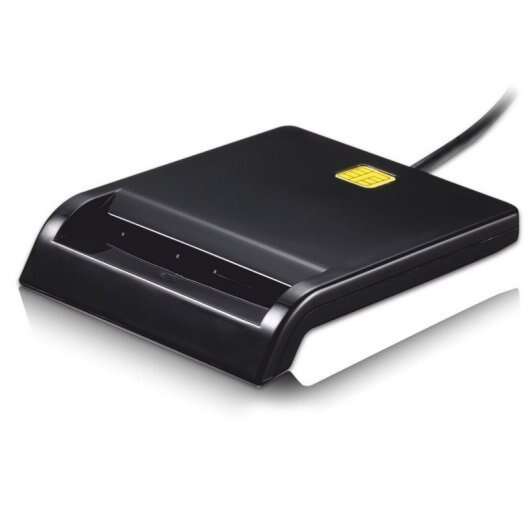 Tooq Lettore di carte d'identità elettroniche USB - Colore nero Tooq Lettore di carte d'identità elettroniche USB - Colore nero
