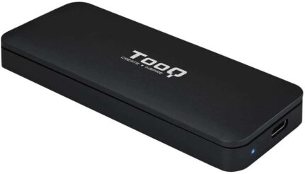 Tooq Custodia esterna SSD M2 NVMe PCIe USB-C - Colore nero