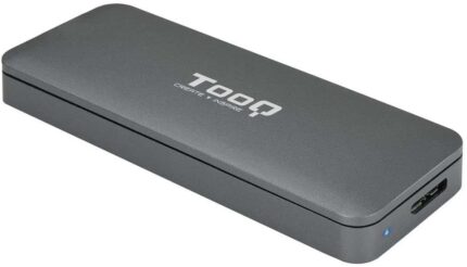 Tooq Custodia esterna SSD M2 NGFF USB-C - Colore grigio
