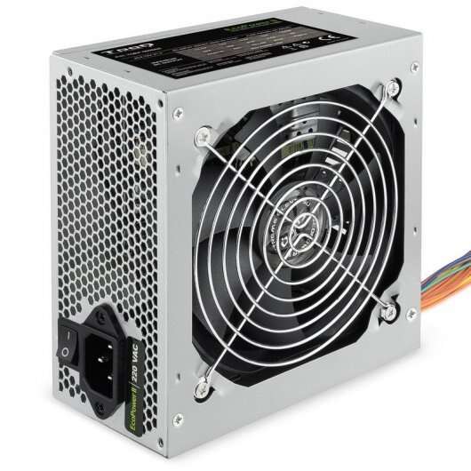 Tooq Ecopower II Alimentatore 500W ATX 1.3 12V - PFC attivo - Ventola silenziosa da 120 mm Tooq Ecopower II Alimentatore 500W ATX 1.3 12V - PFC attivo - Ventola silenziosa da 120 mm