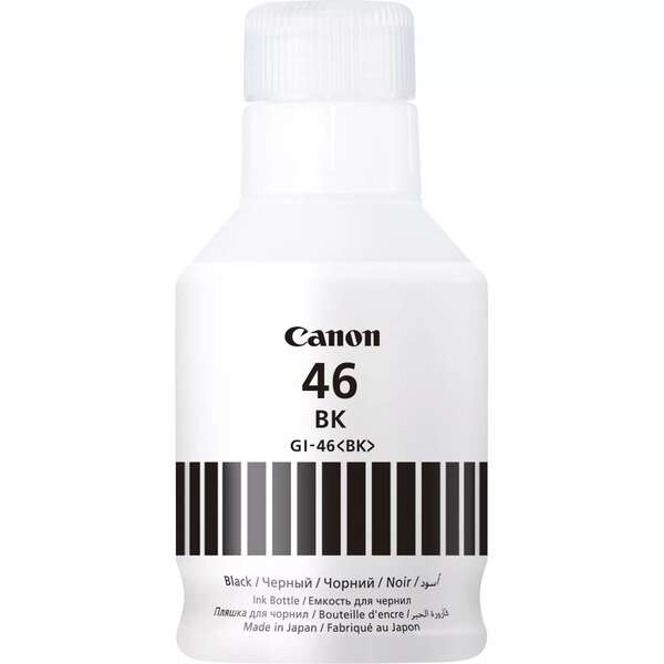 Canon GI46 Nero Bottiglia di inchiostro originale - GI46BK/4411C001 Canon GI46 Nero Bottiglia di inchiostro originale - GI46BK/4411C001