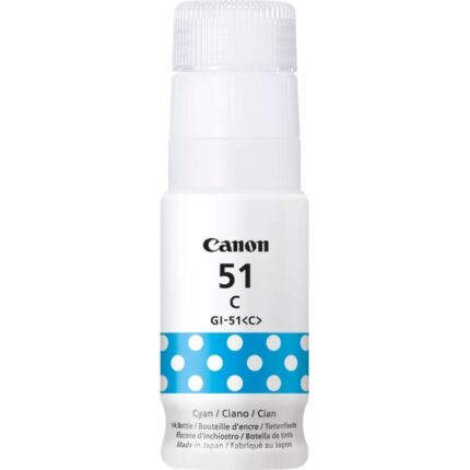 Canon GI51 Ciano Bottiglia di inchiostro originale - GI51C/4546C001