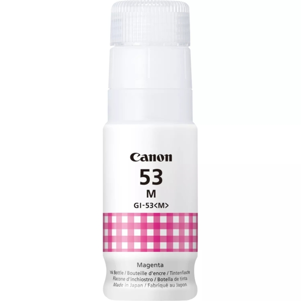 Canon GI53 Magenta Bottiglia di inchiostro originale - GI53M/4681C001 Canon GI53 Magenta Bottiglia di inchiostro originale - GI53M/4681C001