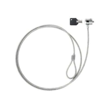 Tooq Cavo di sicurezza universale con chiave per laptop - Acciaio 4