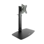 Tooq Supporto da tavolo per monitor da 17"-27" - Gestione dei cavi - Peso massimo 6 kg - VESA 100X100 mm - Colore nero
