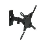 Tooq Supporto a parete con braccio per TV da 13"-42" - Girevole e inclinabile - Gestione dei cavi - Peso max 20 kg - VESA 200x200 mm - Colore nero