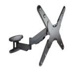Tooq Supporto a parete con braccio articolato per TV da 23"-55" - Girevole e inclinabile - Pistone a gas - Peso max 30 kg - VESA 400 x 400 mm - Colore nero