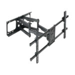 Tooq Supporto a parete con doppio braccio articolato per TV da 37"-90" - Girevole e inclinabile - Peso max 75 kg - VESA 800x400 mm - Colore nero