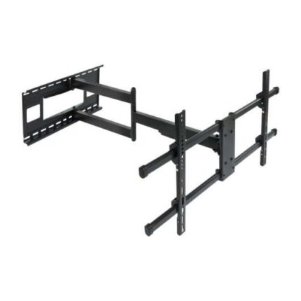 Tooq Supporto a parete con braccio articolato per TV da 43"-80" - Grandangolare - Girevole e inclinabile - Peso max 50 kg - VESA 800x400 mm - Colore nero