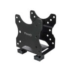 Tooq Supporto VESA per Mini PC - 4 opzioni di installazione - Peso max 5 kg - VESA 100x100 - Colore nero