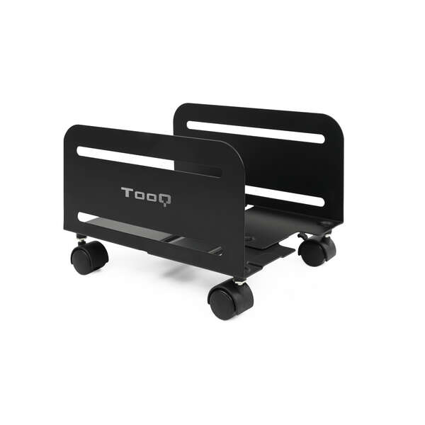 Tooq Supporto da pavimento con ruote per CPU di larghezza 119-209 mm - Peso massimo 10 kg - Colore nero Tooq Supporto da pavimento con ruote per CPU di larghezza 119-209 mm - Peso massimo 10 kg - Colore nero