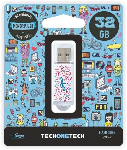 TechOneTech Music Dream Memoria USB 2.0 32 GB (chiavetta USB)