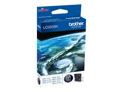 Brother LC985 Nero Cartuccia d'inchiostro originale - LC985BKBP