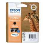 Epson T0711H Nero Cartuccia d'inchiostro originale - C13T07114H10