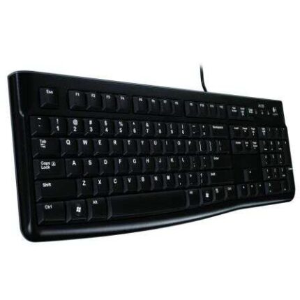 Logitech K120 Tastiera USB - Resistente agli schizzi - Cavo da 1