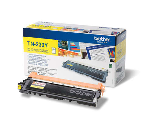 Brother TN230 Cartuccia toner originale giallo - TN230Y Brother TN230 Cartuccia toner originale giallo - TN230Y
