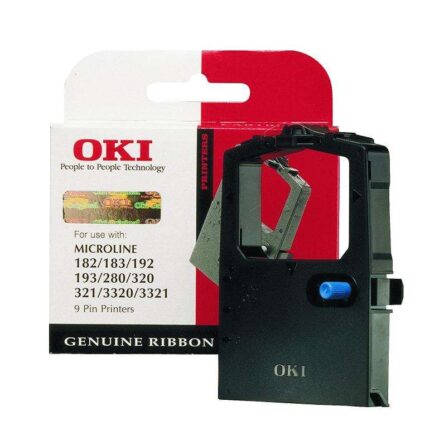OKI ML182/ML280/ML3320 Nastro a matrice originale nero - 09002303