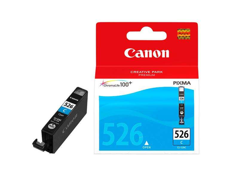 Cartuccia d'inchiostro originale Canon CLI526 Ciano - 4541B001 Cartuccia d'inchiostro originale Canon CLI526 Ciano - 4541B001