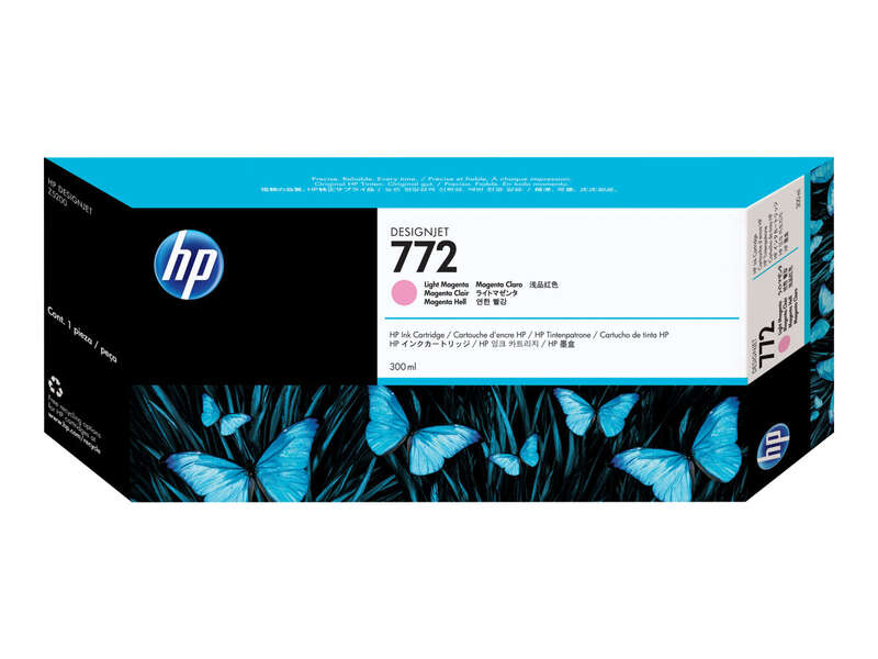 Cartuccia d'inchiostro originale HP 772 Magenta Light - CN631A Cartuccia d'inchiostro originale HP 772 Magenta Light - CN631A