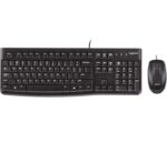 Logitech MK120 Pack USB Tastiera + Mouse 1000dpi 3 pulsanti - Utilizzo ambidestro - Colore nero