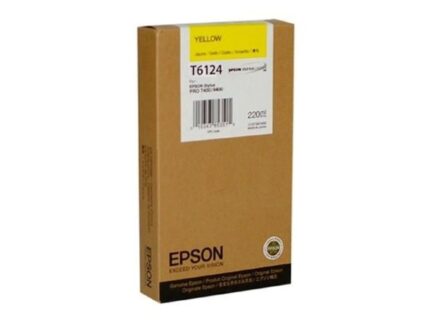 Epson T6124 Giallo Cartuccia d'inchiostro originale - C13T612400