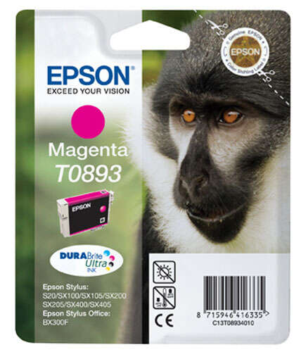 Epson T0893 Cartuccia d'inchiostro originale magenta - C13T08934011