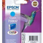 Epson T0802 Ciano Cartuccia d'inchiostro originale - C13T08024011