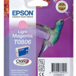 Epson T0806 Cartuccia d'inchiostro originale magenta chiaro - C13T08064011