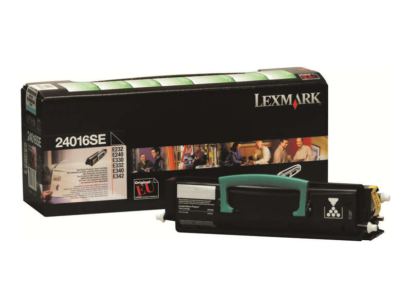 Lexmark E230/E240/E330 Nero Cartuccia toner originale - 24016SE Lexmark E230/E240/E330 Nero Cartuccia toner originale - 24016SE